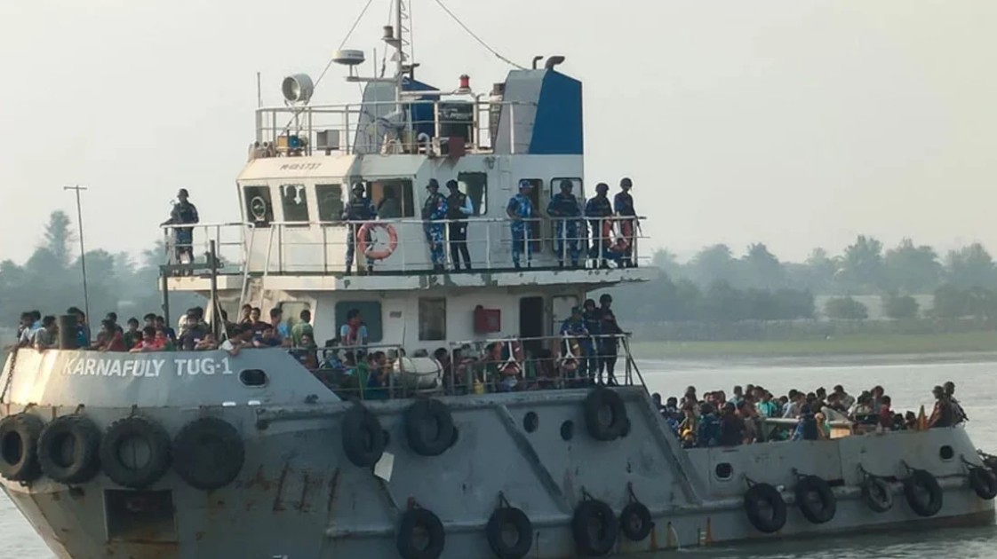 মিয়ানমারের ২৮৮ সেনা ও বিজিপি সদস্যদের হস্তান্তর