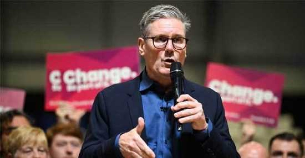 যুক্তরাজ্যের নতুন প্রধানমন্ত্রী ও লেবার পার্টির নেতা কিয়ার স্টারমার।