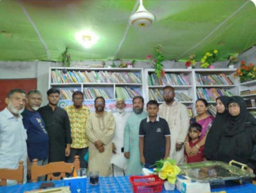 ভোলায় হারুন অর রশিদ স্মৃতি পাঠাগারে সাহিত্যিকদের মিলনমেলা