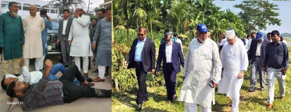 ভোলা-বরিশাল সেতু নির্মাণের কাজ শুরু হচ্ছে না ঃ ভোলাবাসী পাবেনা গ্যাস সংযোগ
